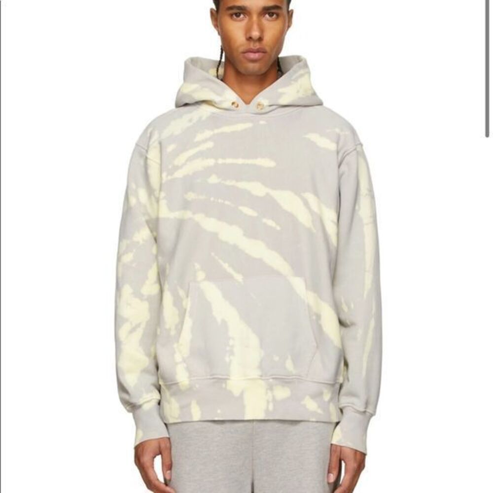 Nwt Les Tien Tie-Dye Heavyweight Hoodie Size Large